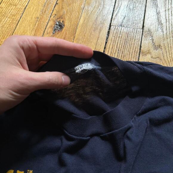 Vintage 70s Sperm Funny Men’s Rights Graphic Tee Shirt - Picture 5 of 7